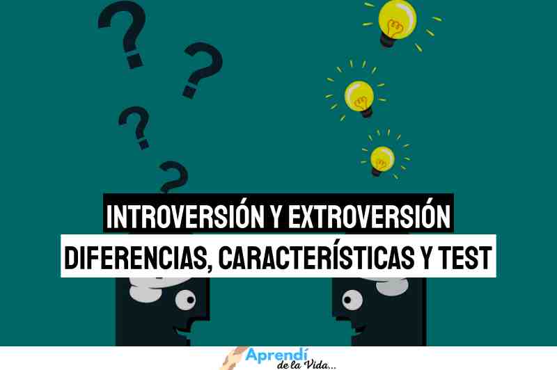 diferencia entre introversión y extroversión