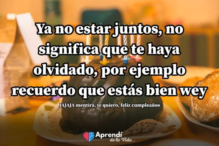 ¿Cómo Felicitar a mi ex en su Cumpleaños? - 3 Cartas y 9 Frases