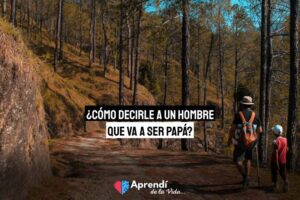 como le digo que va a ser papa