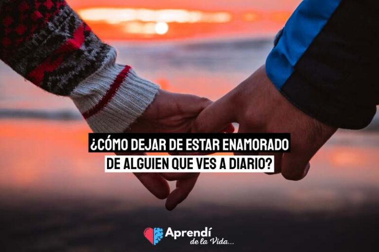 ¿Cómo dejar de estar enamorado de alguien que ves a diario? Aprendí