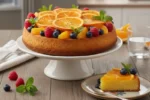 Pastel de naranja, una receta de pastel suave, esponjoso y húmedo, tan fácil que te sorprenderá