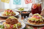 Tostadas de carne de Res