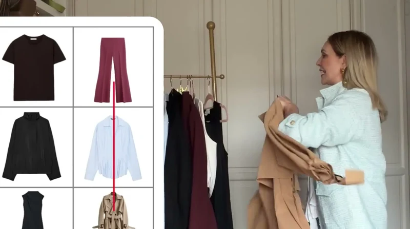 Abrigo largo en tono camel llevado sobre el resto del look